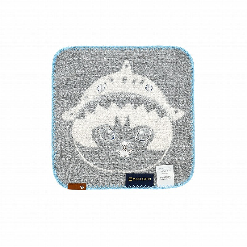 Toalla mini Mofusand de gato tiburón