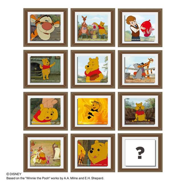 Imán con marco de Winnie the Pooh, 12 diseños sorpresa
