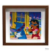 Imán enmarcado Lilo & Stitch sorpresa