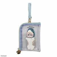 Estuche de malla mofusand con gato tiburón
