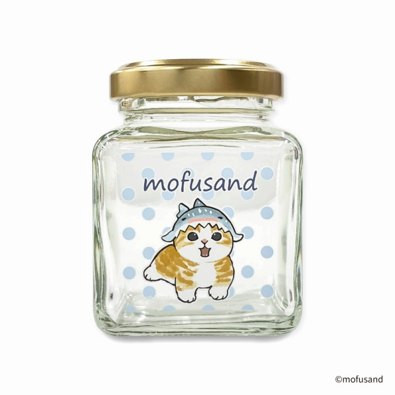 Frasco cuadrado pequeño mofusand - Tiburón