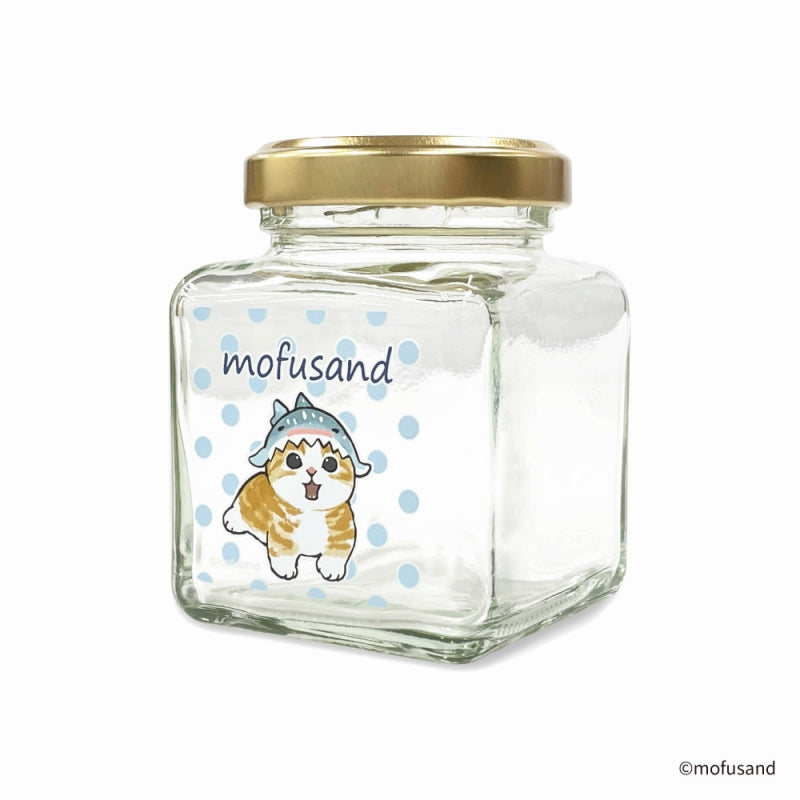 Frasco cuadrado pequeño mofusand - Tiburón