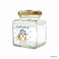 Frasco cuadrado pequeño mofusand - Tiburón
