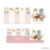 Notas adhesivas Mofusand con gatitos
