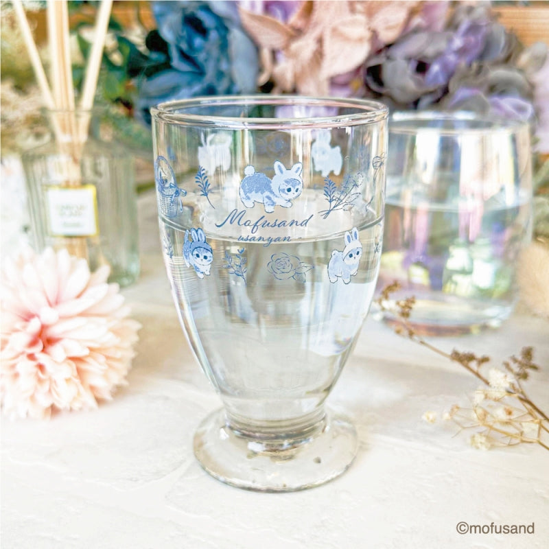 Vaso con pie Mofusand de conejo