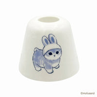 Portacepillos mofusand con diseño de conejo