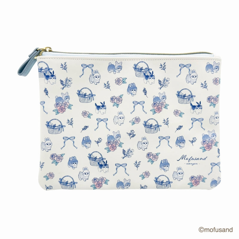 Estuche plano Mofusand azul