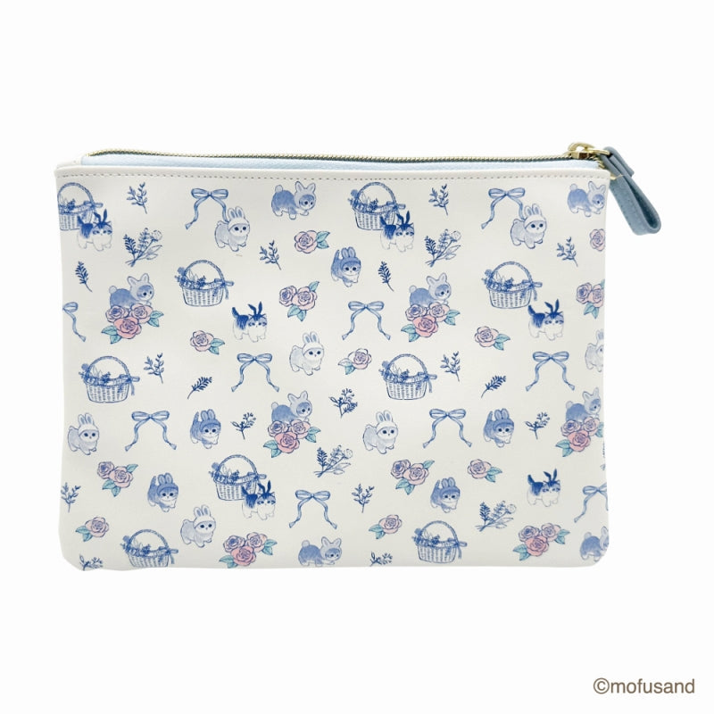 Estuche plano Mofusand azul