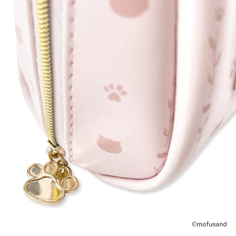 Mofusand Estuche Cuadrado Rosado de Gatitos Dulces