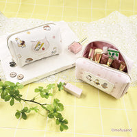 Mofusand Estuche Cuadrado Rosado de Gatitos Dulces