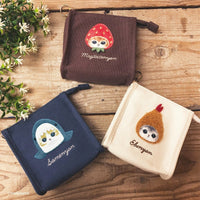 Mofusand Mini estuche suave con diseño de camarón