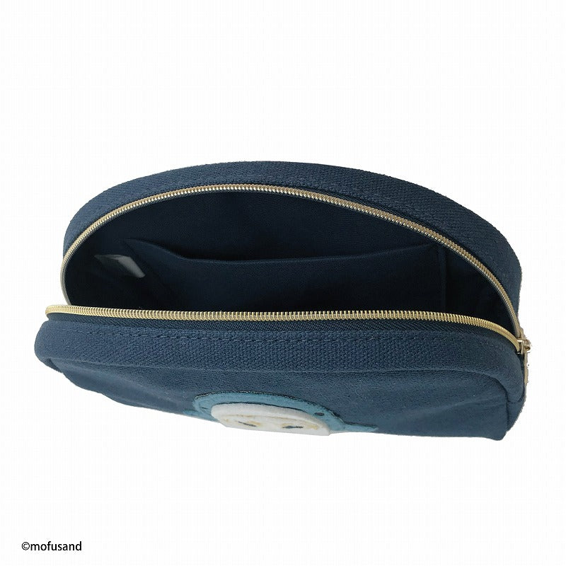 Estuche redondo Mofusand de gatito tiburón