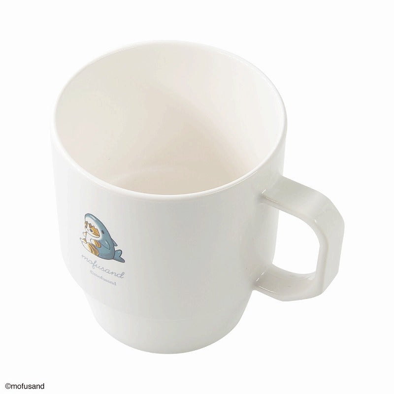 Vaso apilable Mofusand Gatito Tiburón