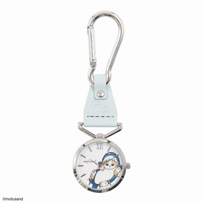 Reloj mosquetón Mofusand con diseño de tiburón