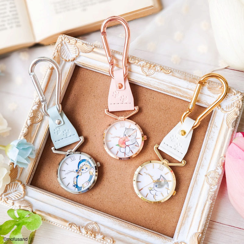 Reloj mosquetón Mofusand con diseño de tiburón