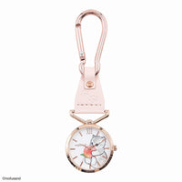 Reloj con mosquetón mofusand (durazno)