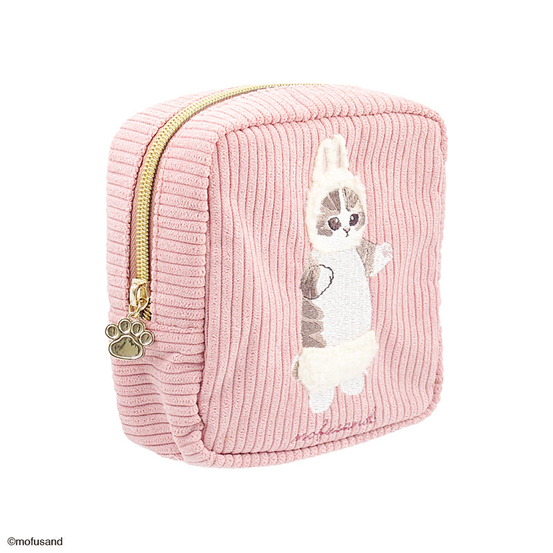 Estuche cuadrado Mofusand con diseño de conejo