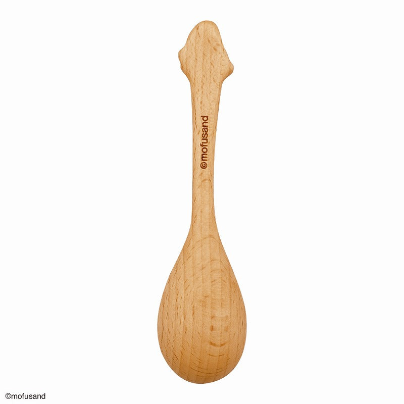Cuchara de madera Mofusand - gato tiburón