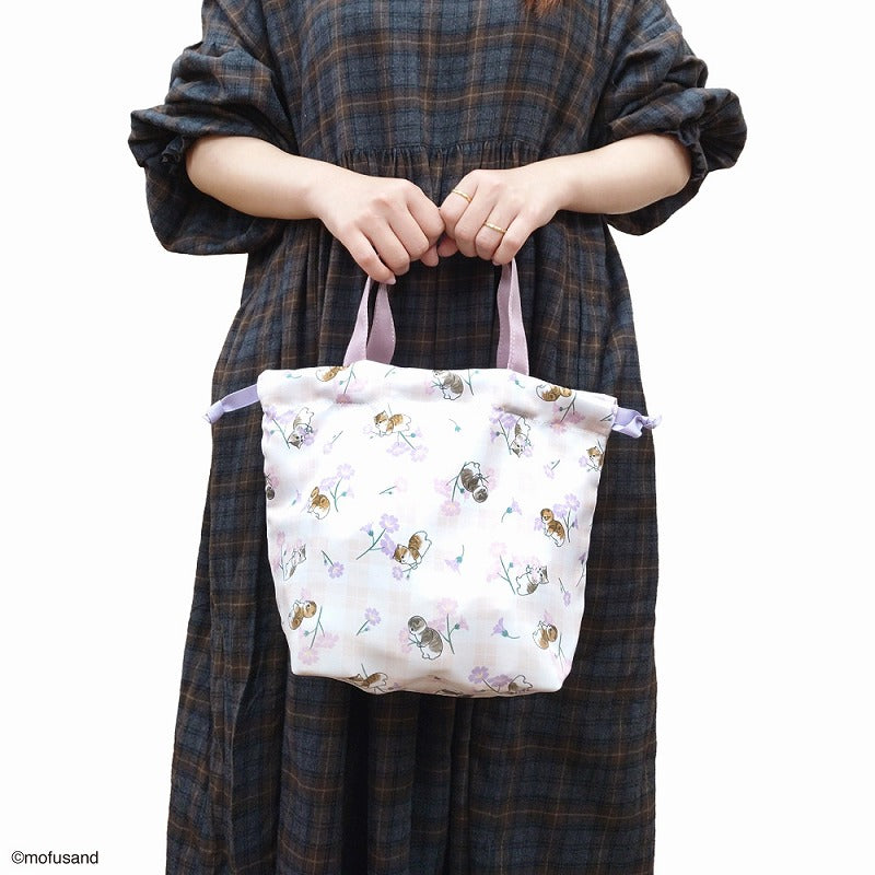 Bolso pequeño mofusand con flores