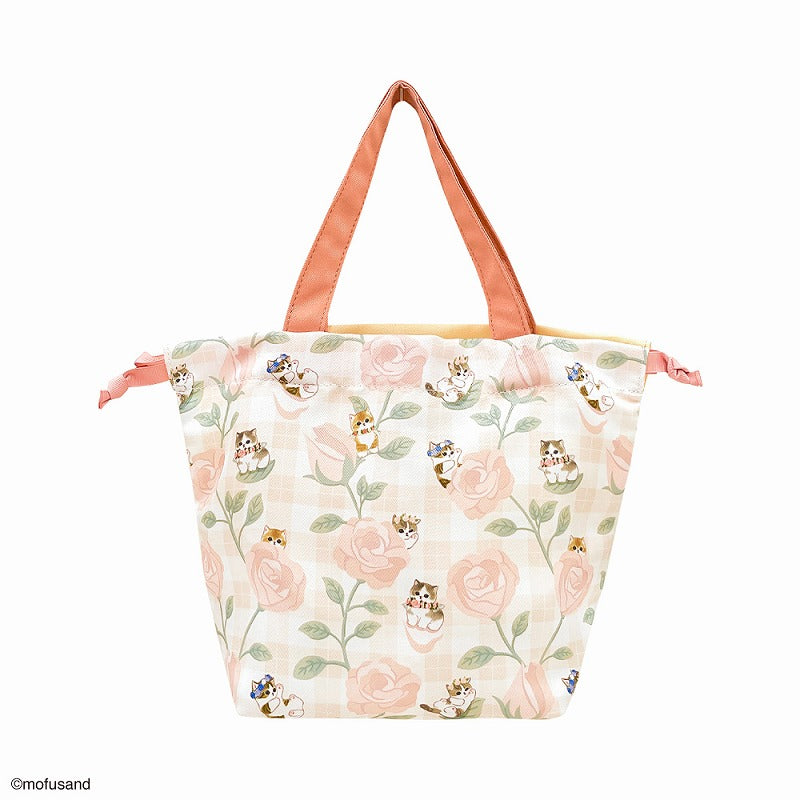 mofusand Bolso pequeño de flores rosado