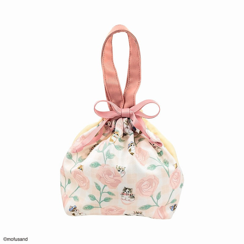 mofusand Bolso pequeño de flores rosado