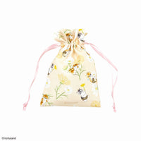 Estuche pequeño mofusand de flores amarillo