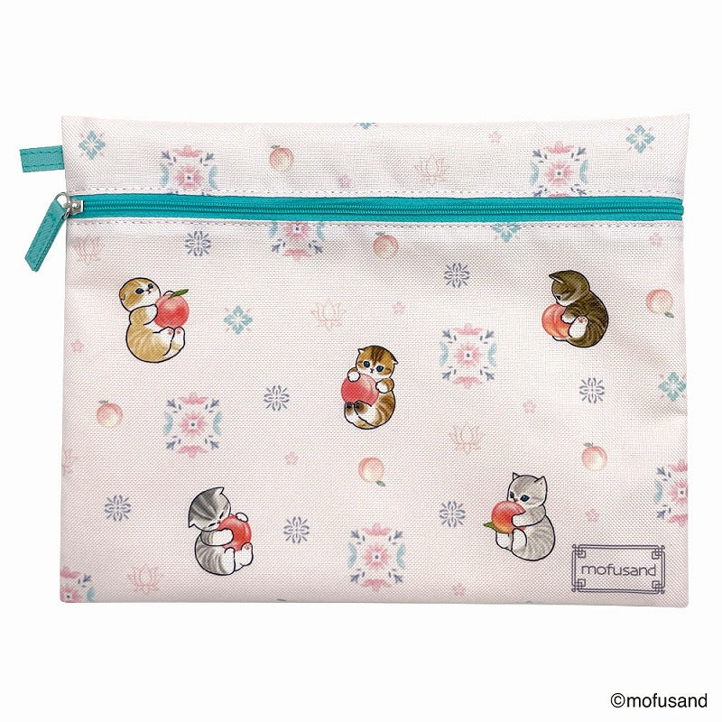 Set de 3 estuches Mofusand durazno