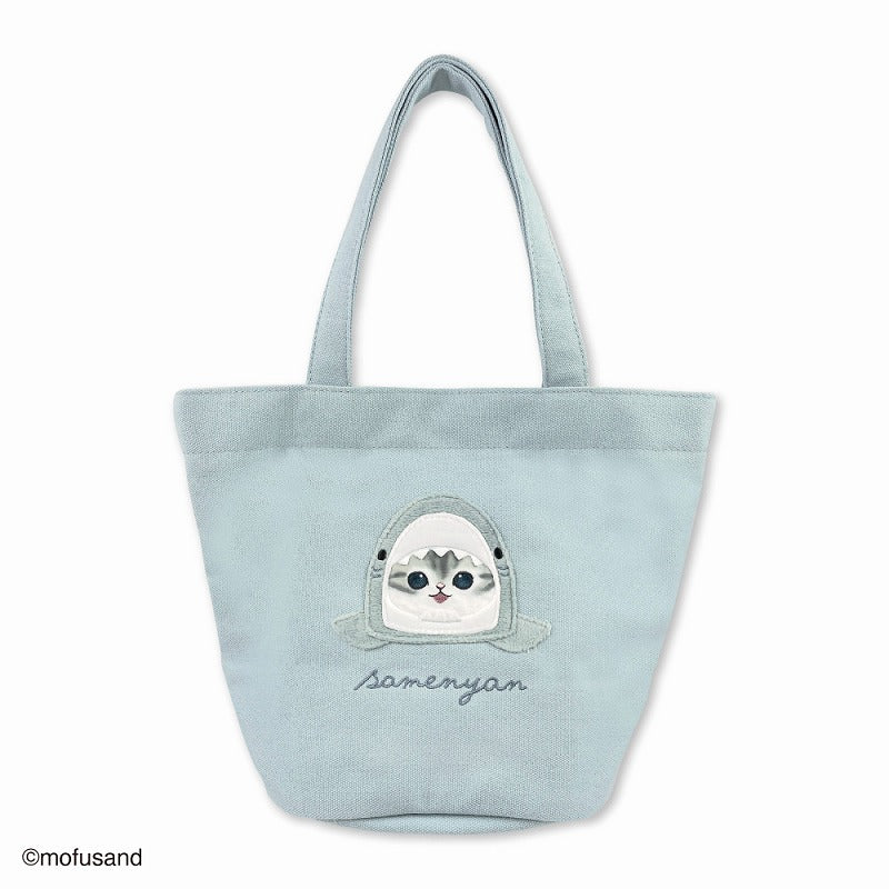 Bolso tote mini Mofusand con diseño de tiburón
