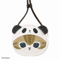 Mini bolso bandolera Mofusand de panda