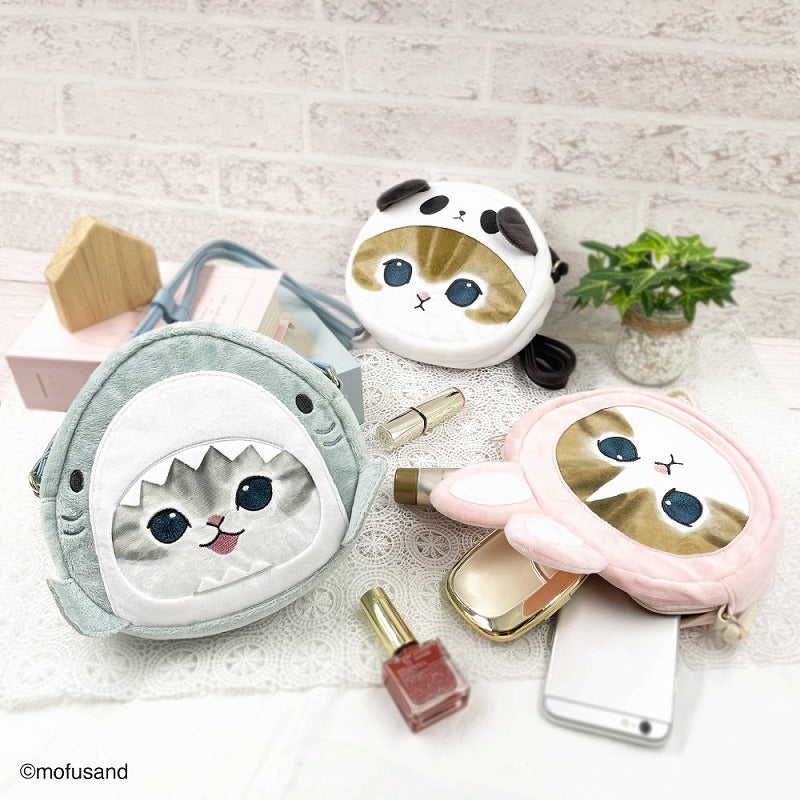 Mini bolso bandolera Mofusand de panda