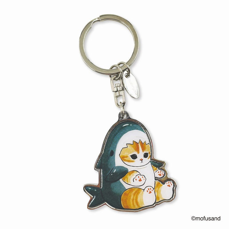 Llavero Mofusand Gato Tiburón con estuche PVC
