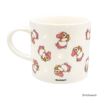 Taza translúcida Mofusand con gato conejo