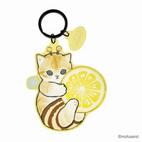 Llavero mate de gatito abeja mofusand
