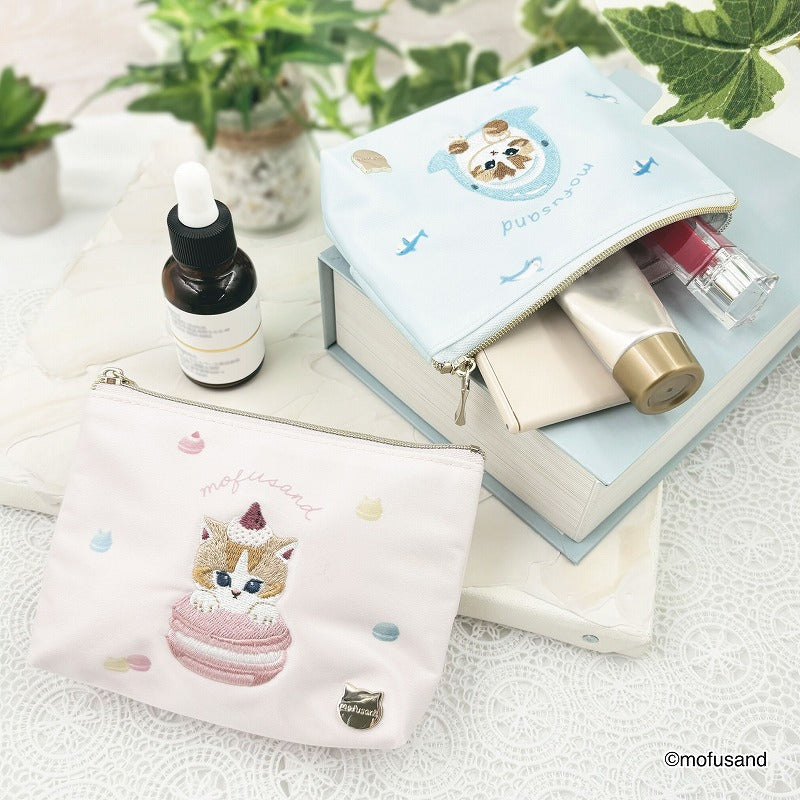 Estuche para pañuelos Mofusand pastel tiburón