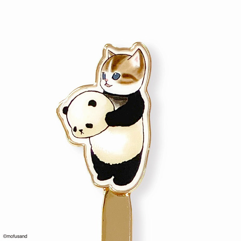 Llavero con clip mofusand Panda