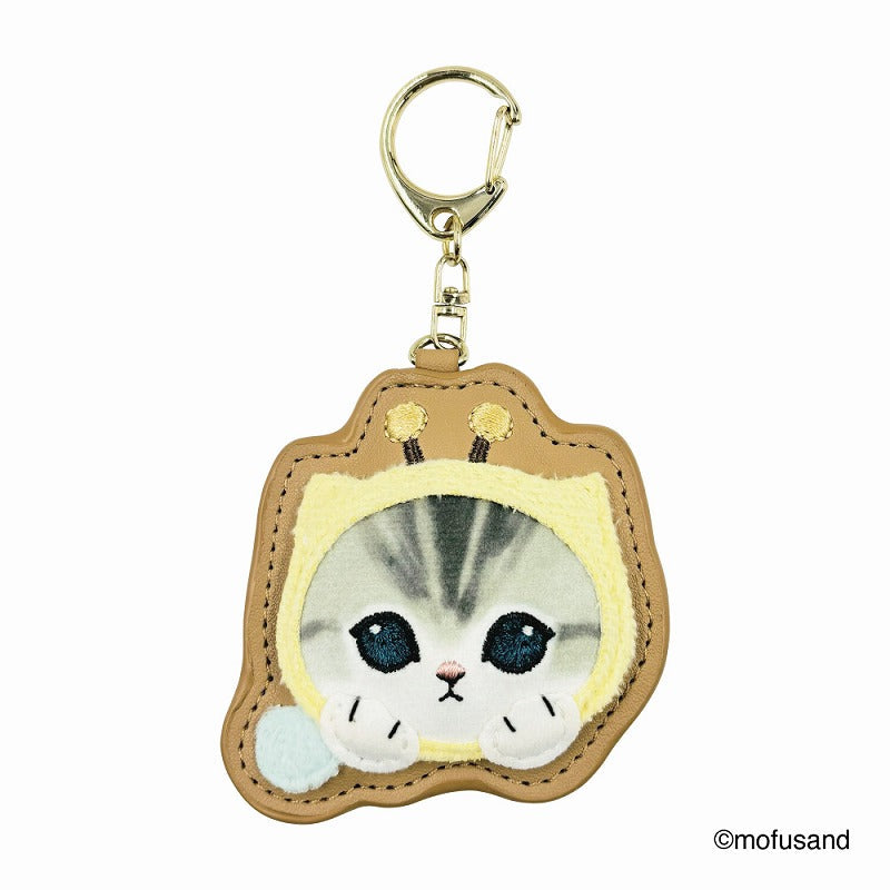 Llavero de parche esponjoso mofusand - Gatito abeja