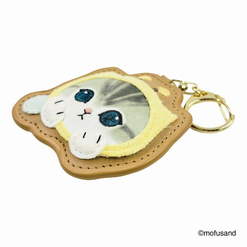 Llavero de parche esponjoso mofusand - Gatito abeja