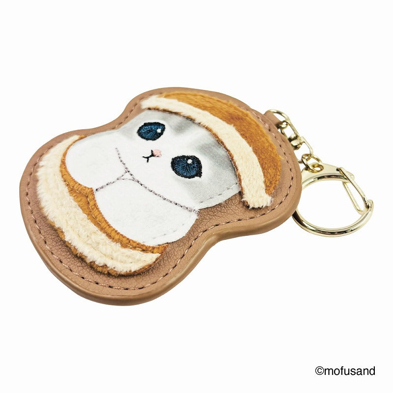 Llavero tipo parche de gatito dorayaki - mofusand