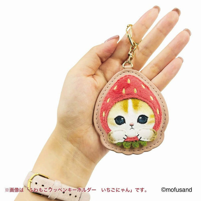 Llavero tipo parche de gatito dorayaki - mofusand