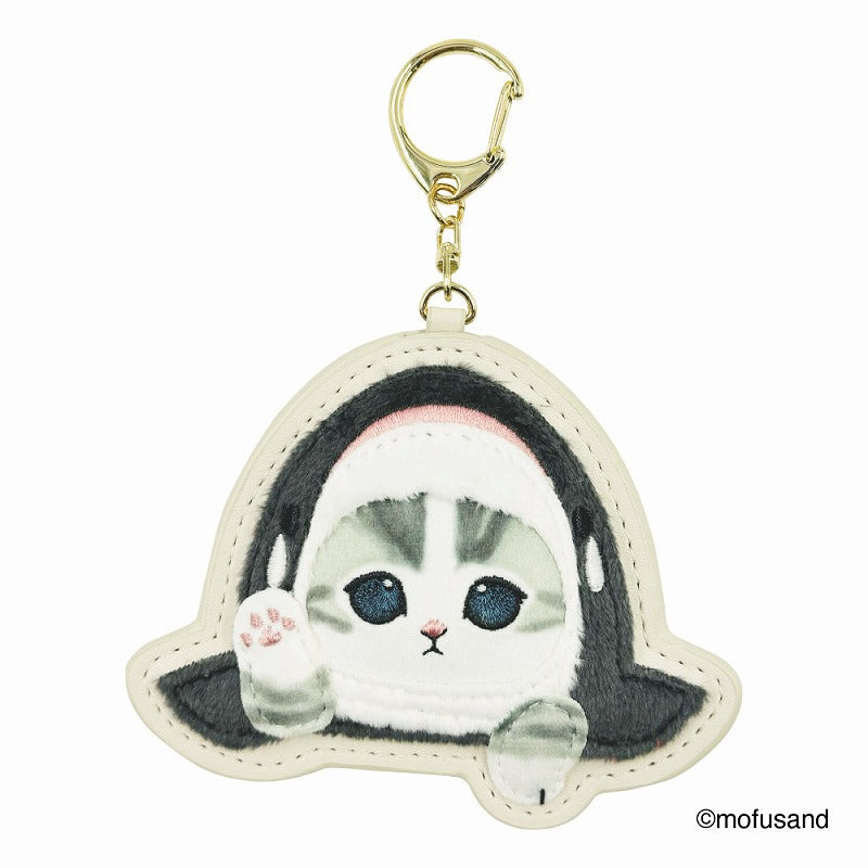 Llavero de gatito orca Mofusand