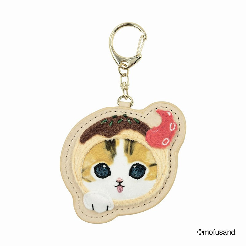Llavero de gatito takoyaki mofusand