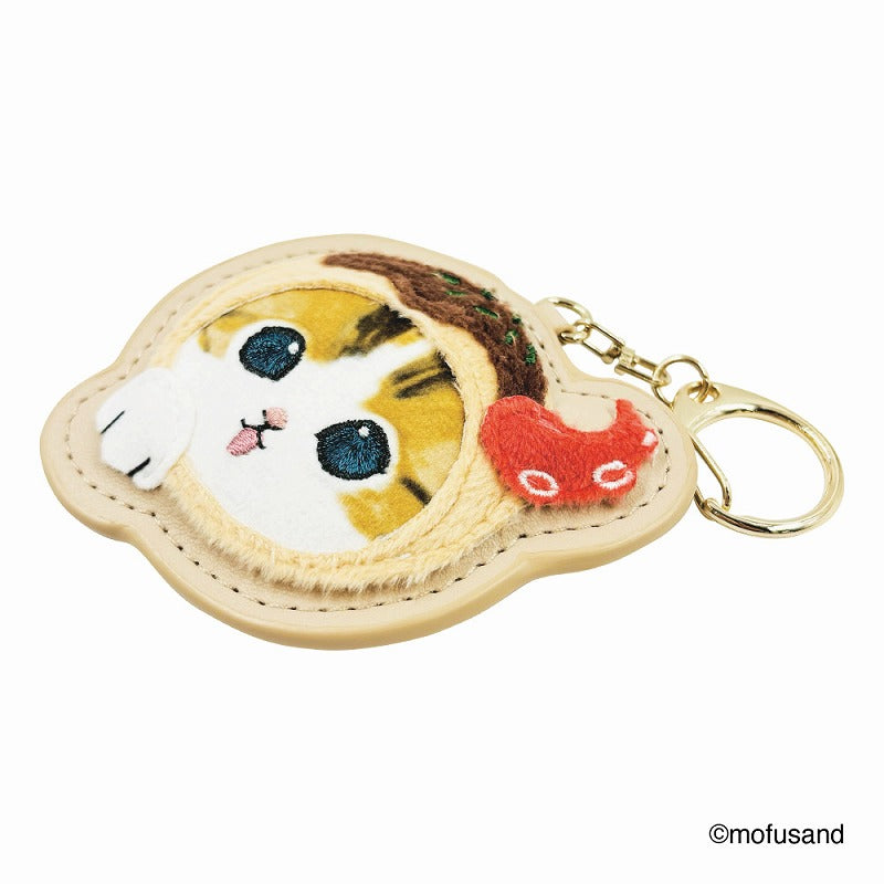 Llavero de gatito takoyaki mofusand