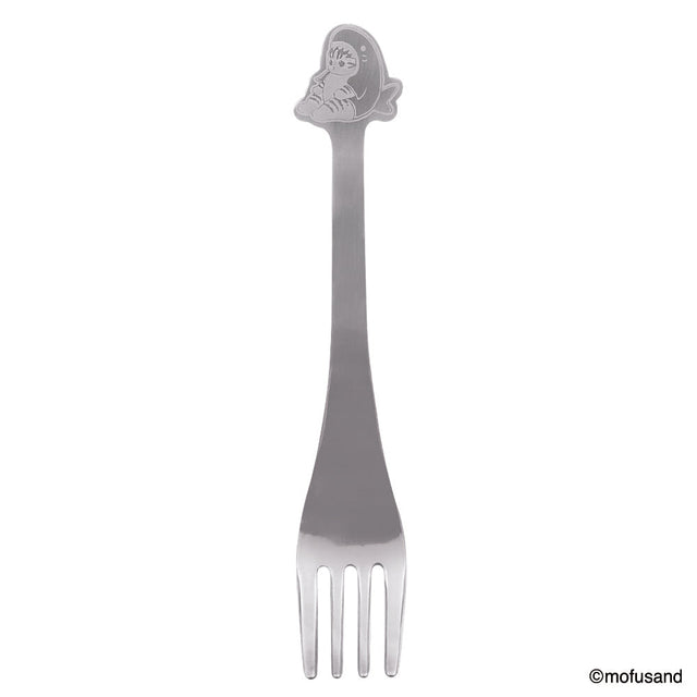 Tenedor troquelado mofusand: gatito tiburón