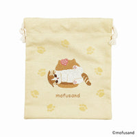 Bolsa con cordón mofusand: dulces de gatitos