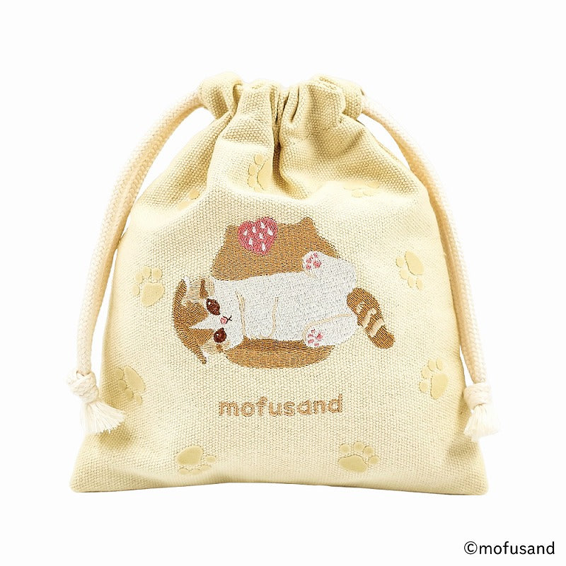 Bolsa con cordón mofusand: dulces de gatitos