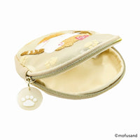 Monedero circular flocado Mofusand: dulces gatunos