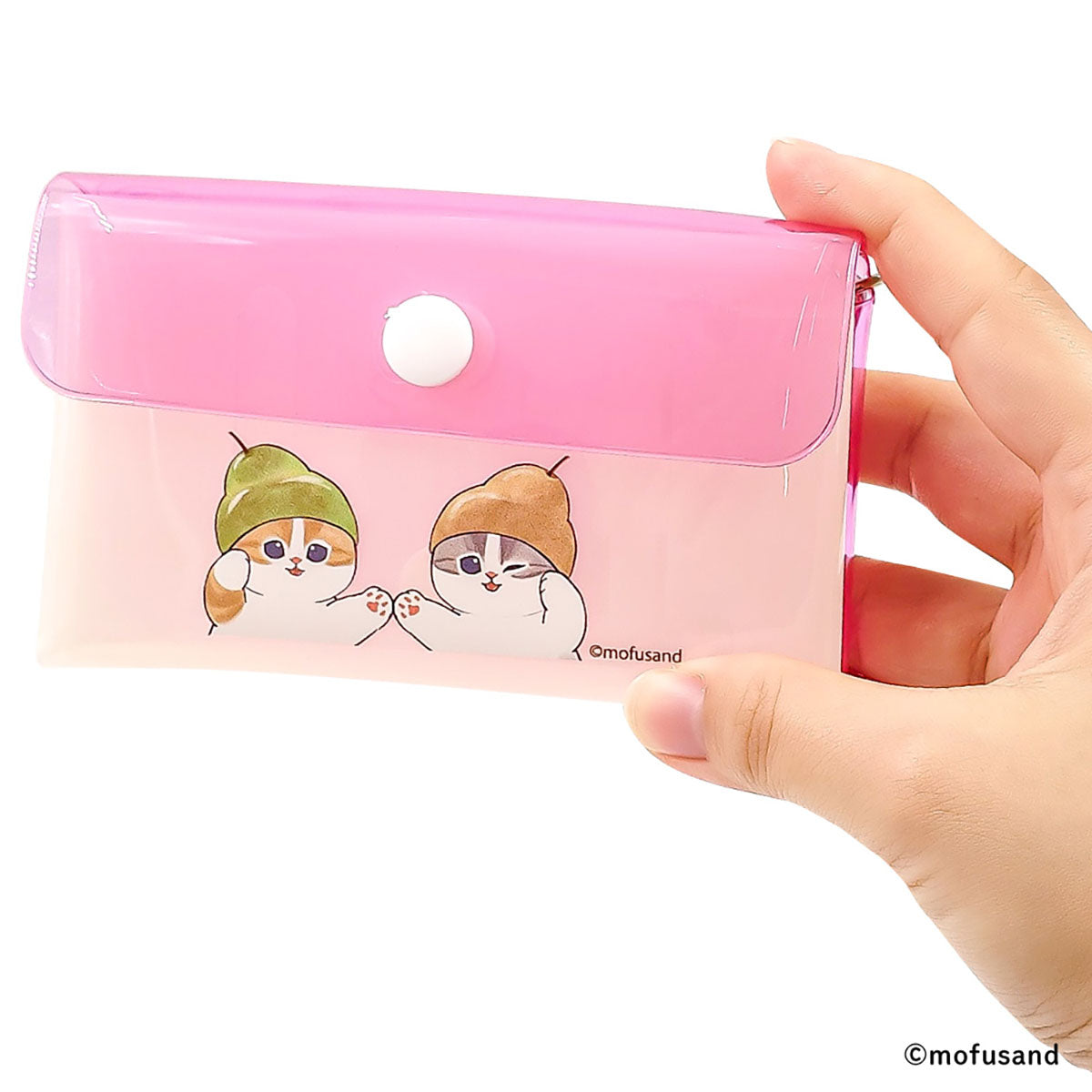 Set de dos estuches mofusand con gatitos frutales