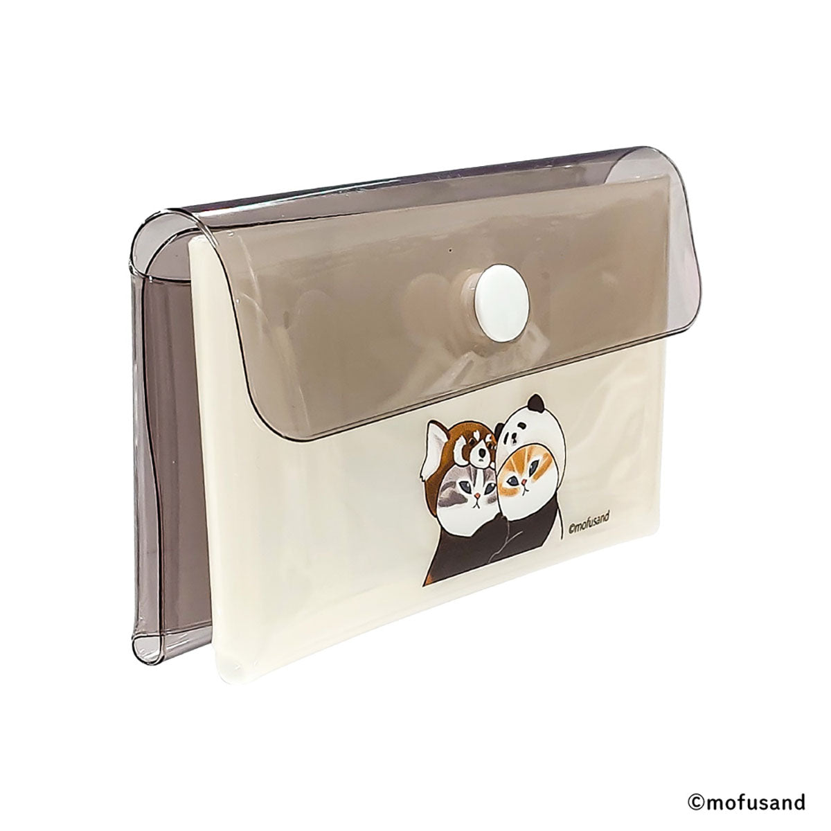 Estuche doble mofusand de gatito panda