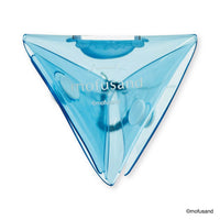 mofusand Estuche triangular transparente de gato tiburón