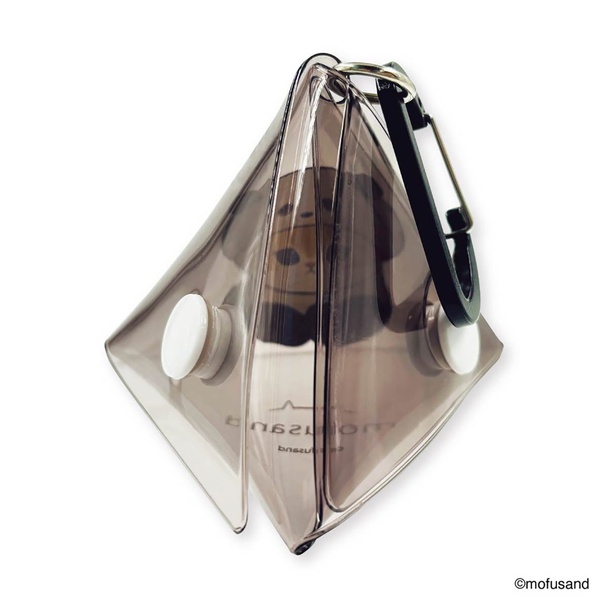 Estuche triangular transparente Mofusand